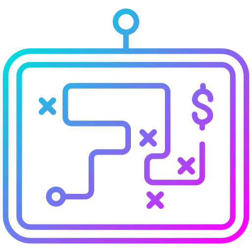 geschäftsstrategie Generic Gradient icon