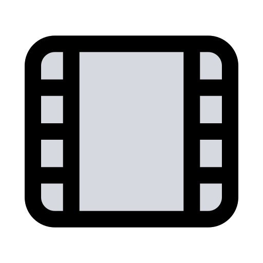 Video Generic Outline Color icon