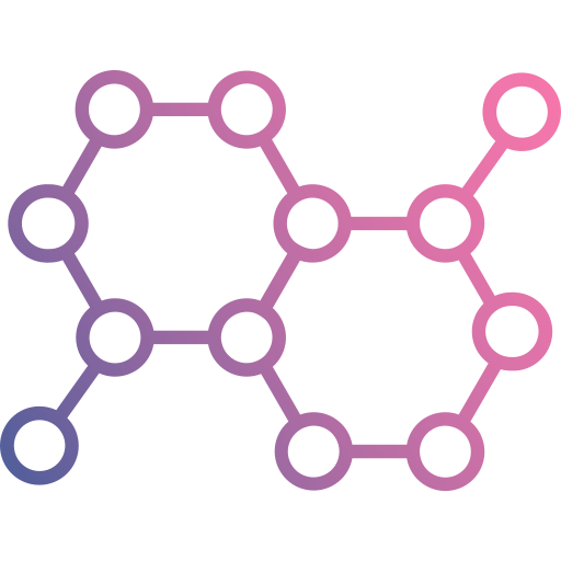 Molecular Generic Gradient icon