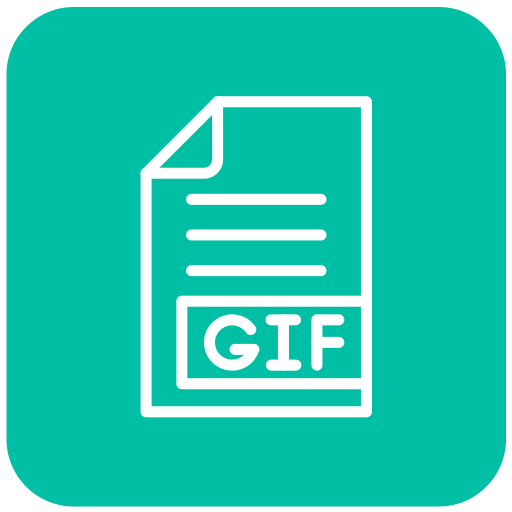 gif Generic Flat icon