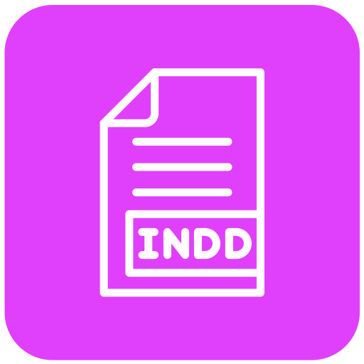 Indd Generic Flat icon