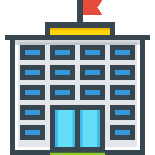 schule Stockio Lineal Color icon