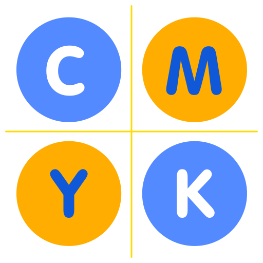 cmyk Generic Flat ikona