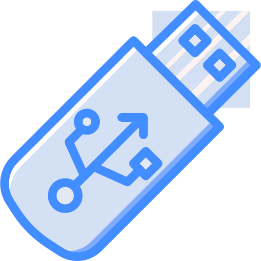 Usb Basic Miscellany Blue icon