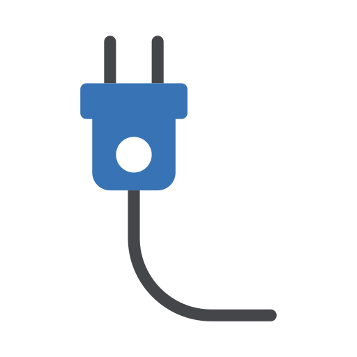 plug Generic Blue icoon