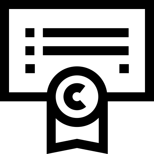 patent Basic Straight Lineal icon