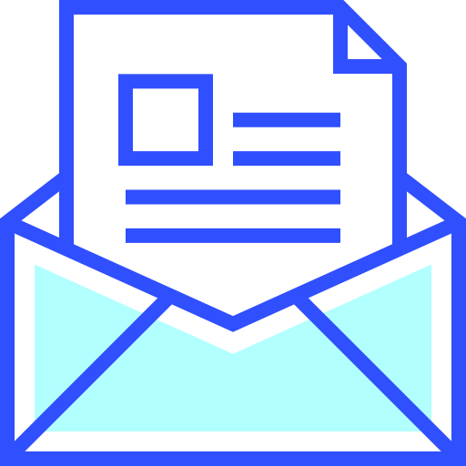 email Inipagistudio Lineal Color icon