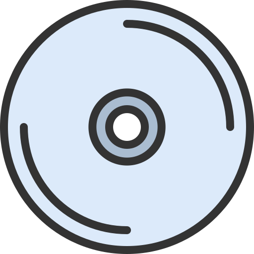 cd Generic Outline Color icon