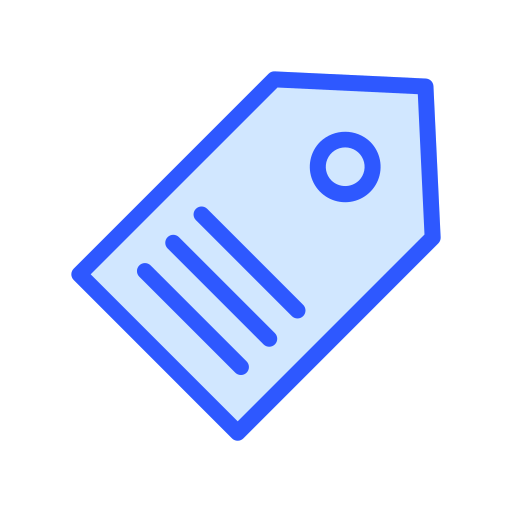 꼬리표 Generic Blue icon