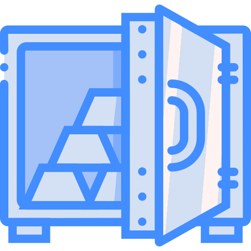 safe Basic Miscellany Blue icon