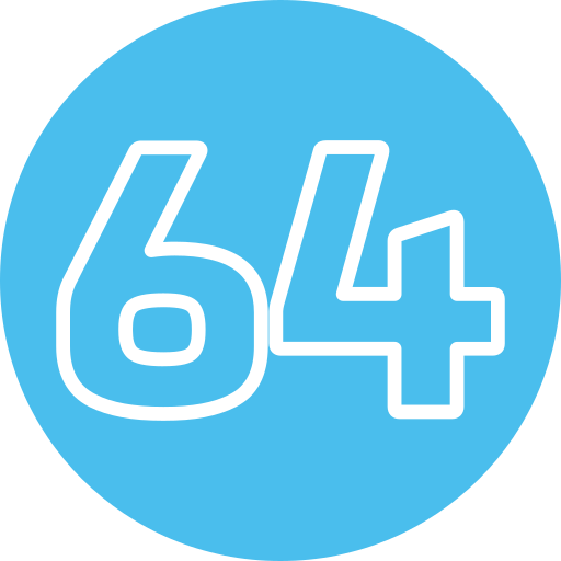 64 Generic Flat Ícone