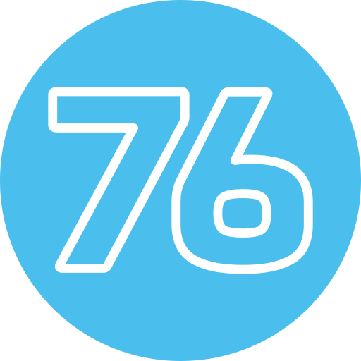 76 Generic Flat Ícone