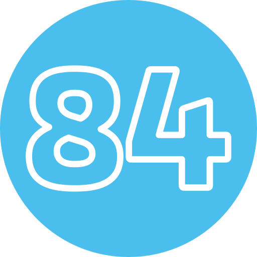 84 Generic Flat icon