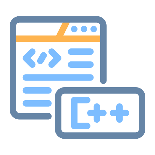 c++ Generic Outline Color icona