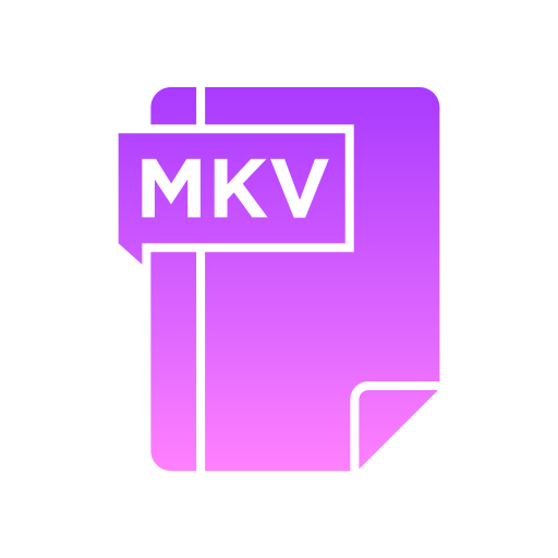 mkv Generic Flat Gradient icon