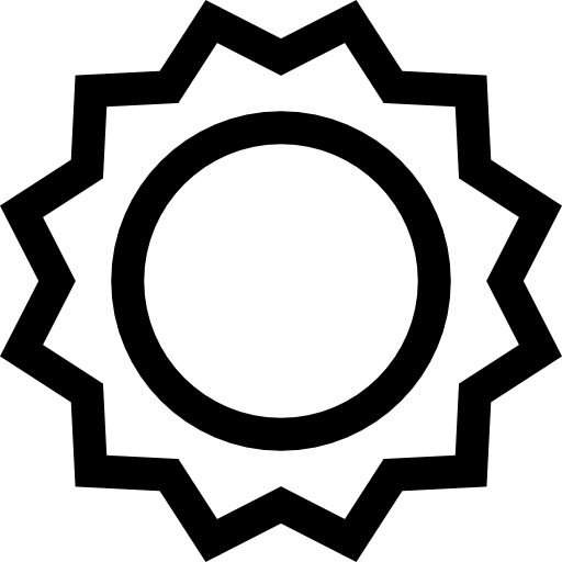 sole Basic Straight Lineal icona