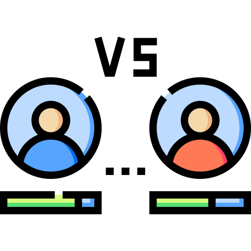 vs Detailed Straight Lineal color icon