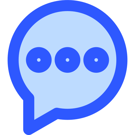 plaudern Generic Blue icon