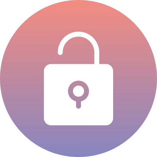 Unlock Generic Flat Gradient icon