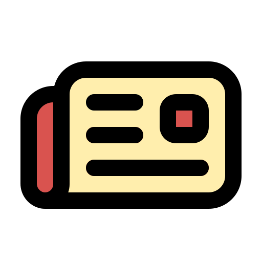 신문 Generic Outline Color icon