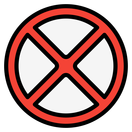 No parking Generic Outline Color icon