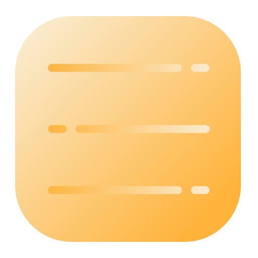 controles deslizantes de configurações Generic Flat Gradient Ícone