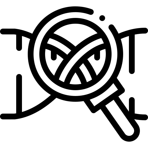 dna Detailed Rounded Lineal ikona