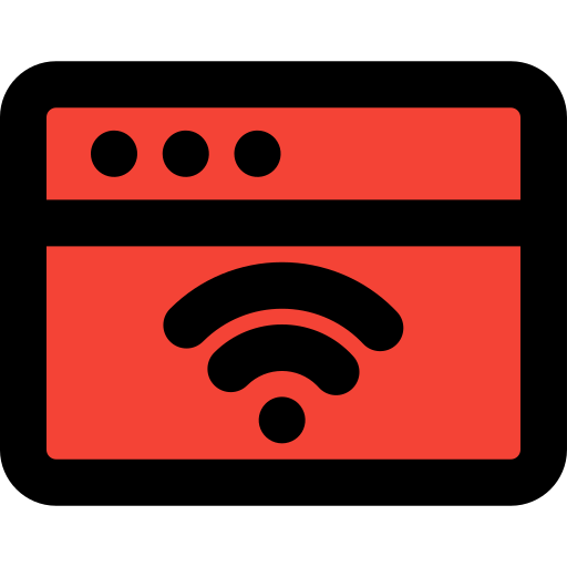 wi-fi Generic Outline Color icon