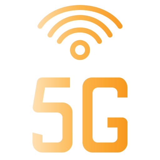 5g Generic Flat Gradient icon