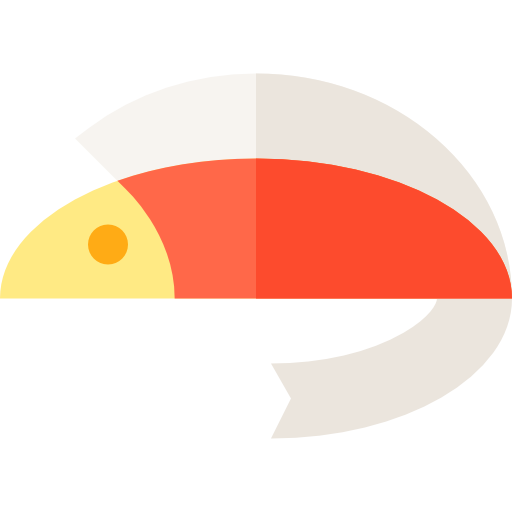 Fish Basic Straight Flat icon