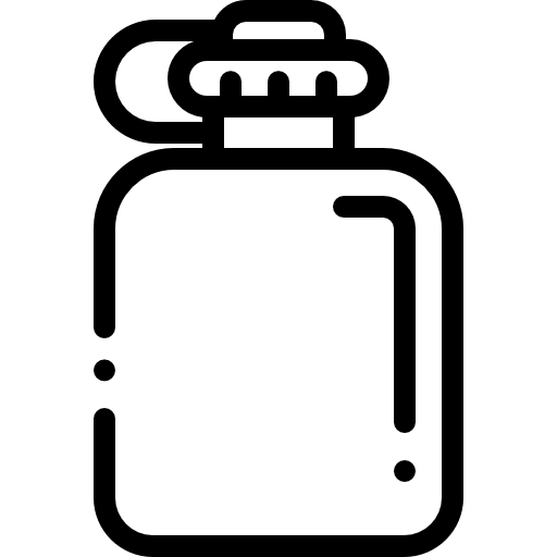 waterfles Detailed Rounded Lineal icoon