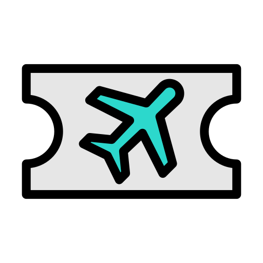 Flight Generic Outline Color icon