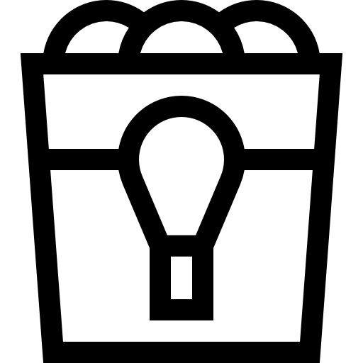 gebratenes huhn Basic Straight Lineal icon