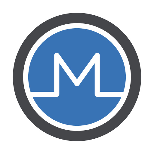 monero Generic Blue Ícone