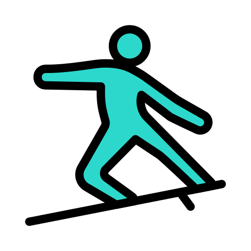 surfen Generic Outline Color icon