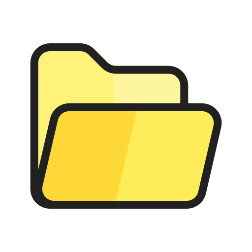 폴더 Generic Outline Color icon