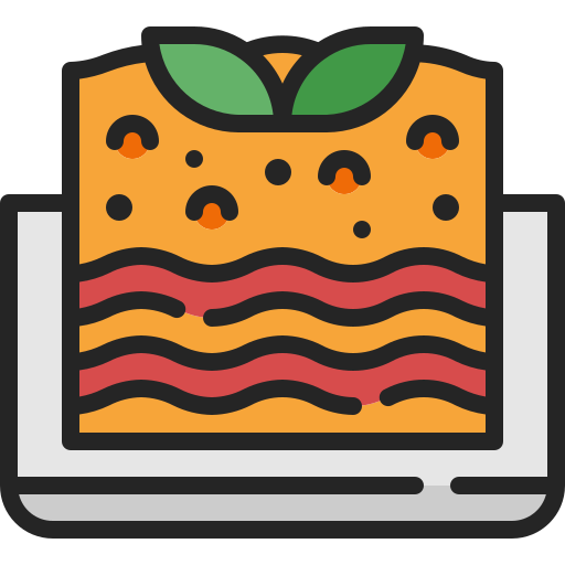 Lasagna Generic Outline Color icon