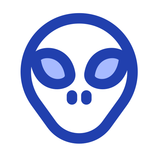 외계인 Generic Blue icon