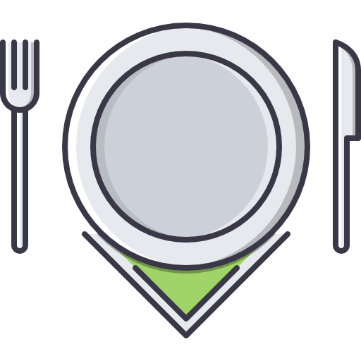 restaurant Coloring Color icon