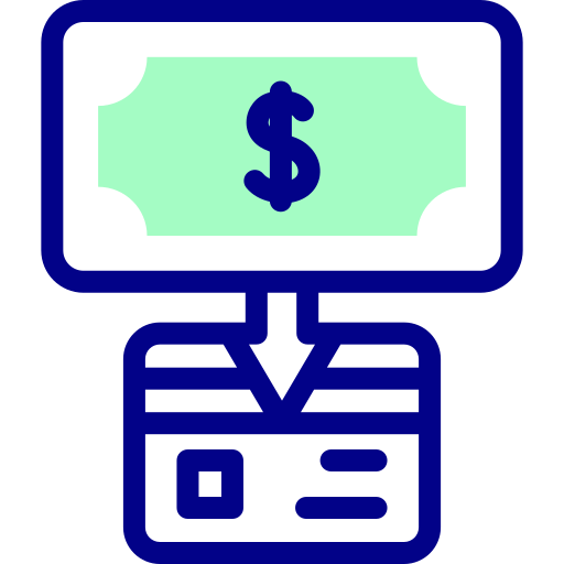 geld Detailed Mixed Lineal color icon