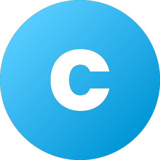 Letter c Generic Flat Gradient icon