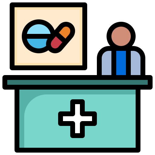 Pharmacist Generic Outline Color icon