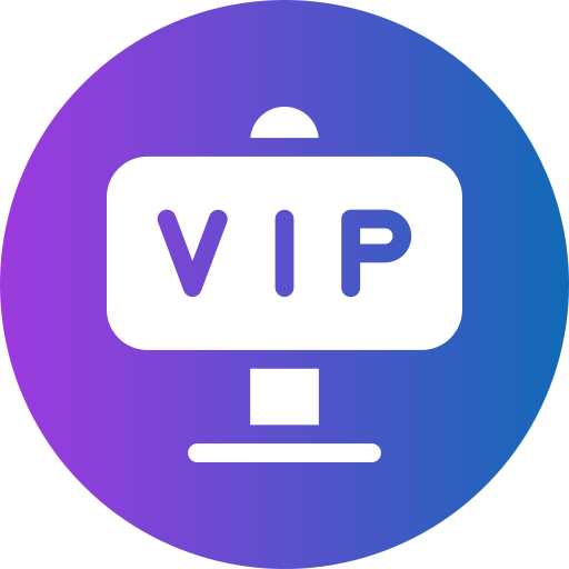 vip Generic Flat Gradient icon