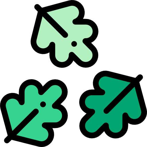 Leaves Detailed Rounded Lineal color icon