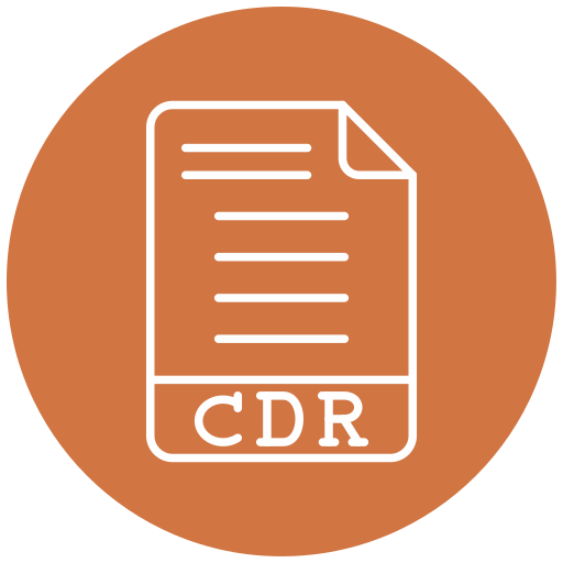 cdr Generic Flat icon