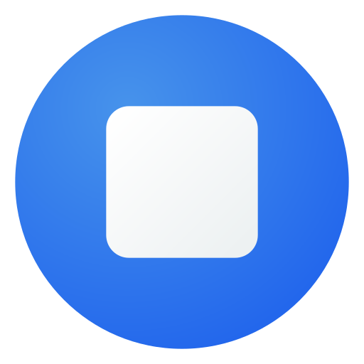 halt Generic Flat Gradient icon