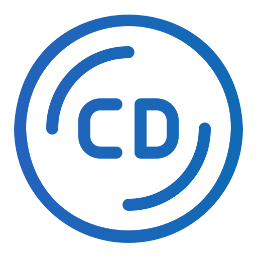 cd Generic Gradient icon