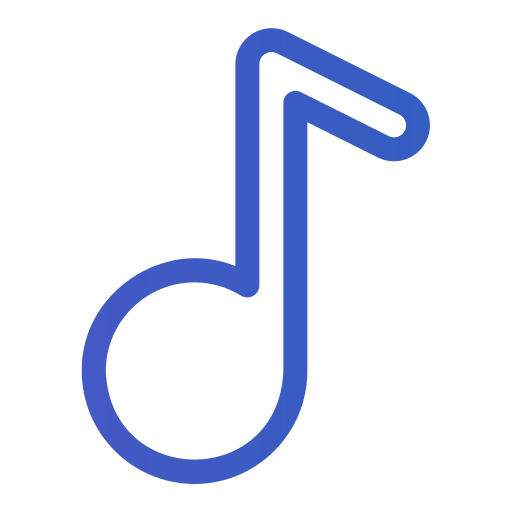 musiknote Generic Gradient icon