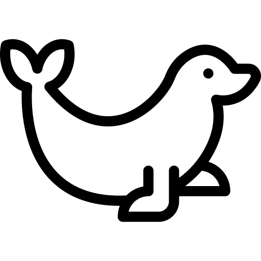 foca Detailed Mixed Lineal icona