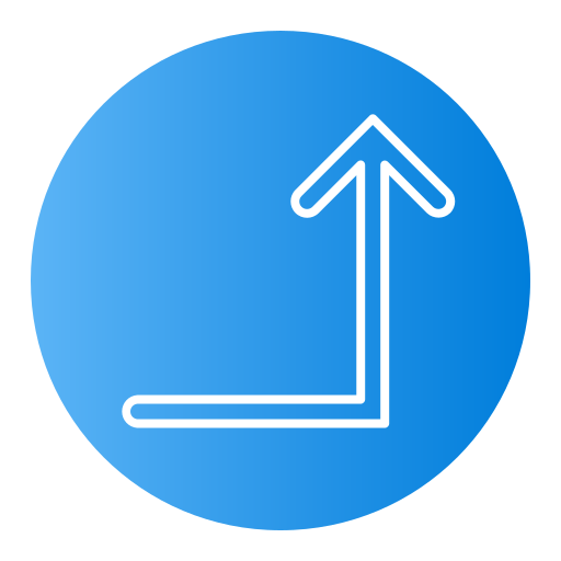 pfeil Generic Flat Gradient icon